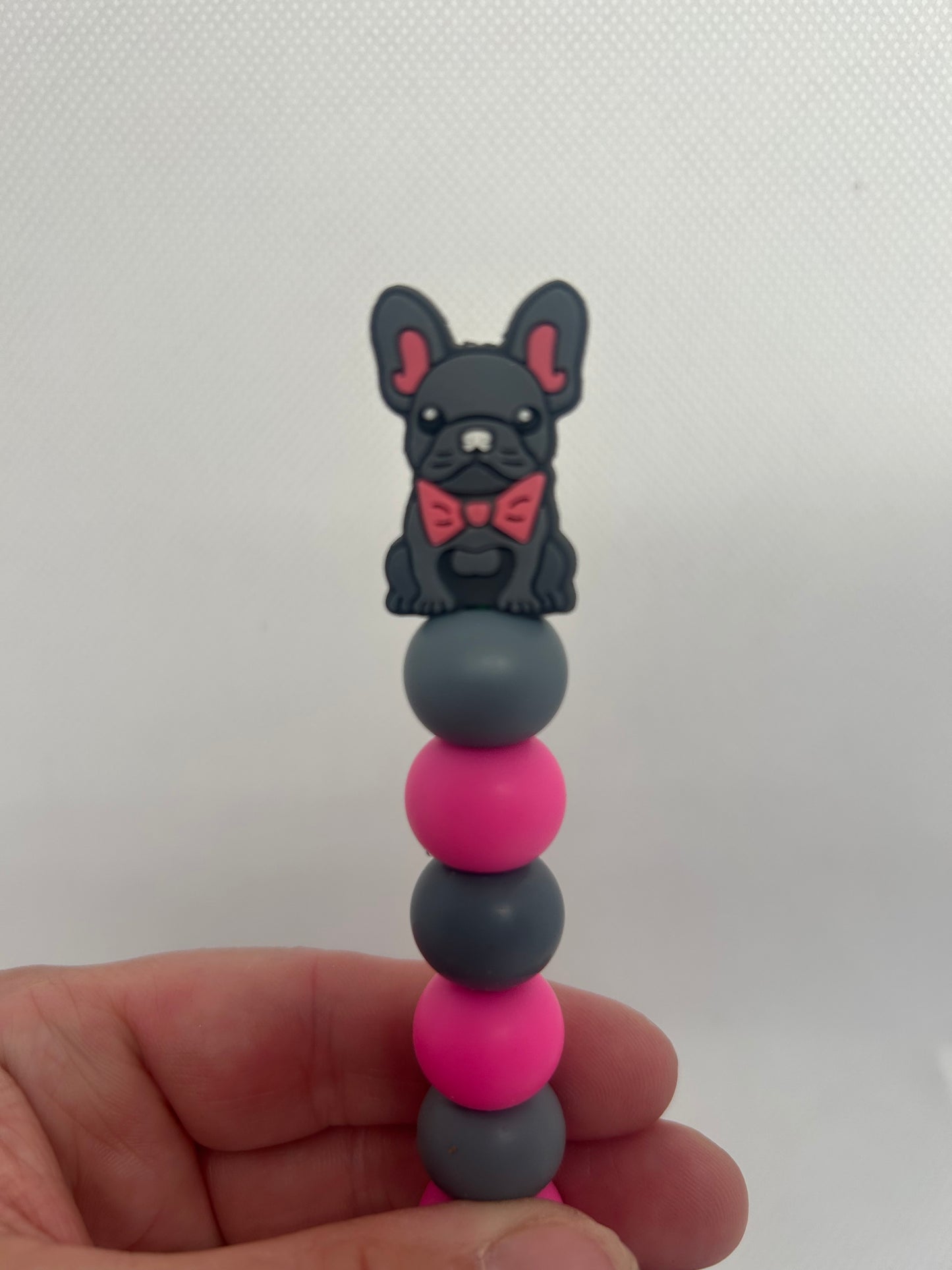 Dog custom beaded crochet hook