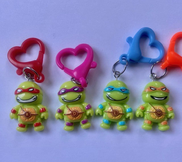 Ninja Turtles Stitch markers