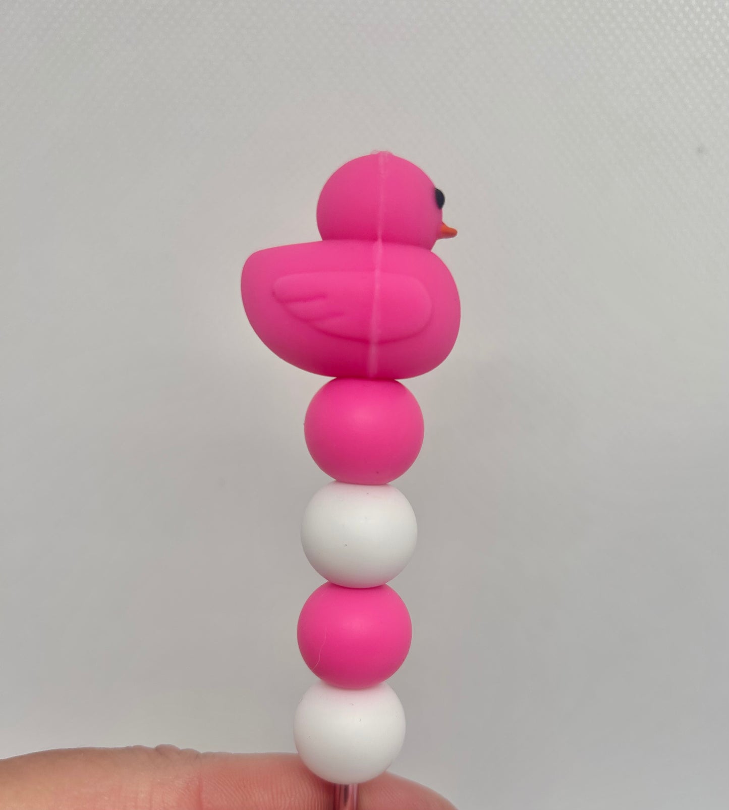 Duck custom beaded crochet hook