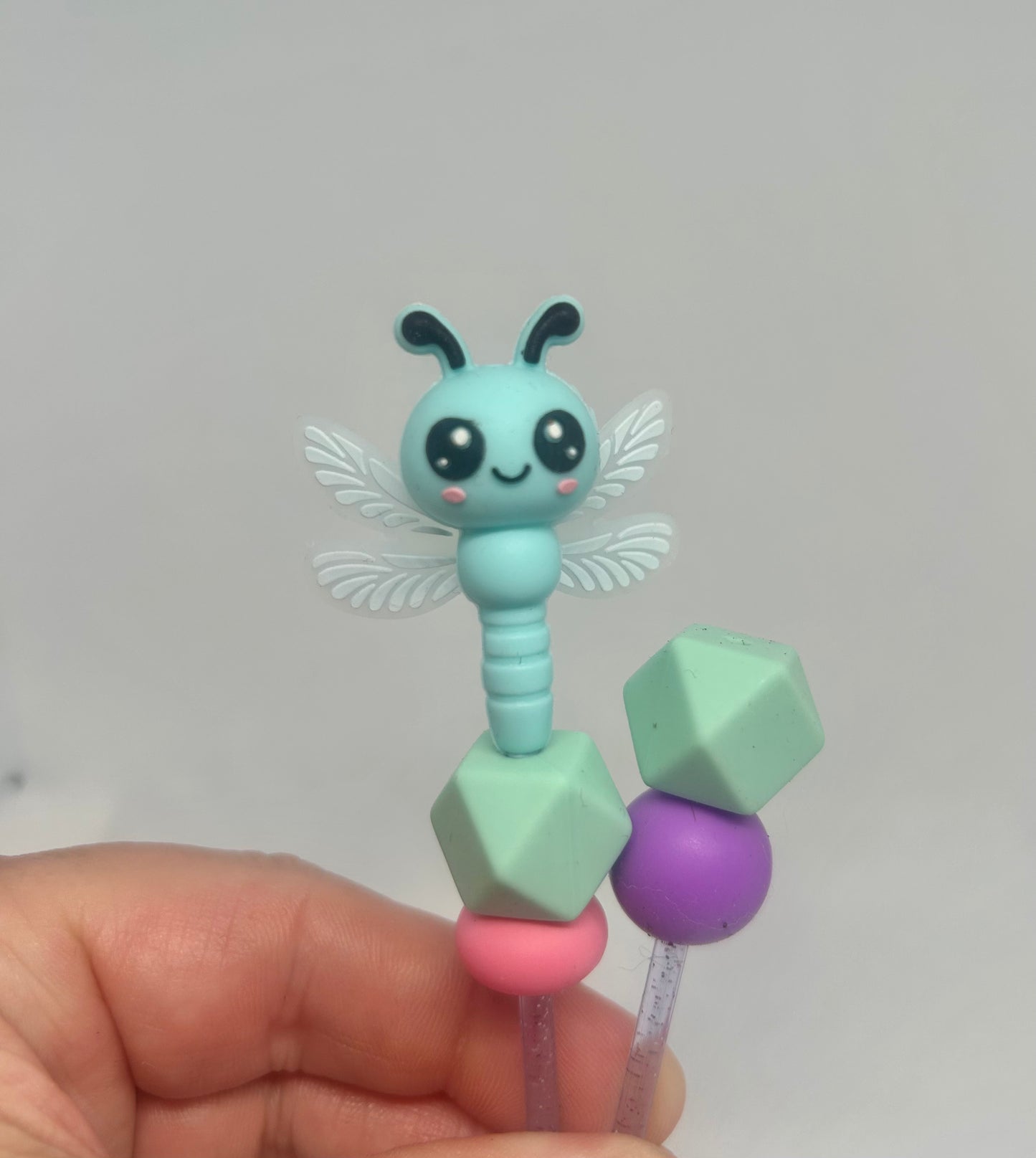 Dragonfly Amigurumi sticks