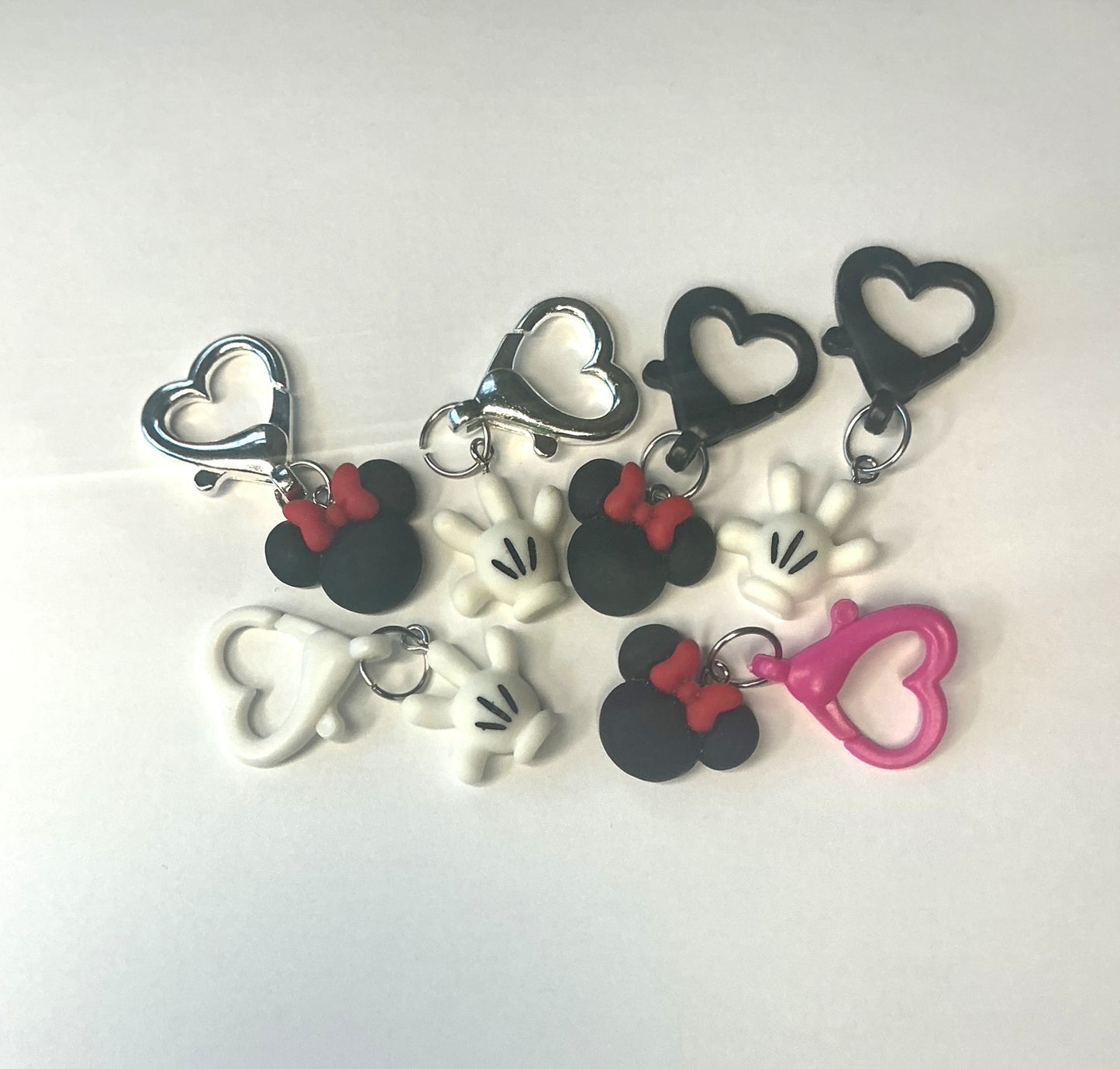 Mickey and Minnie Stitch markers