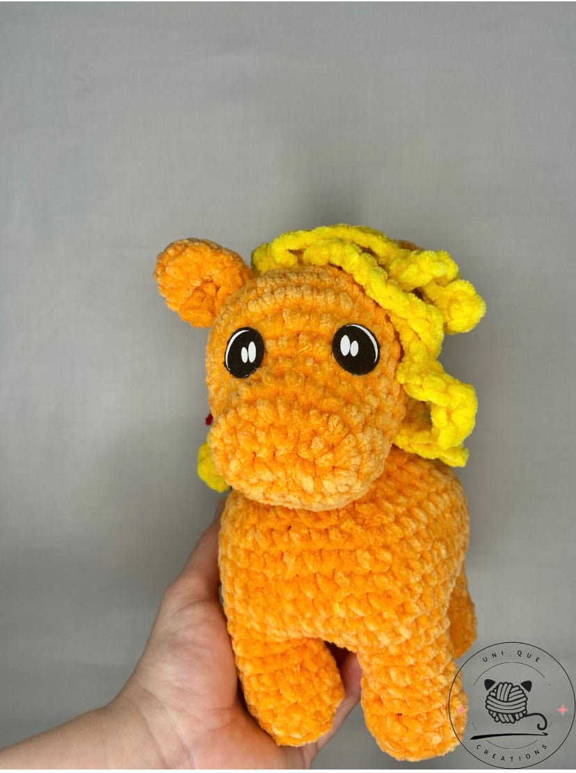 My little pony plushie hand made super soft crochet UKCA tested