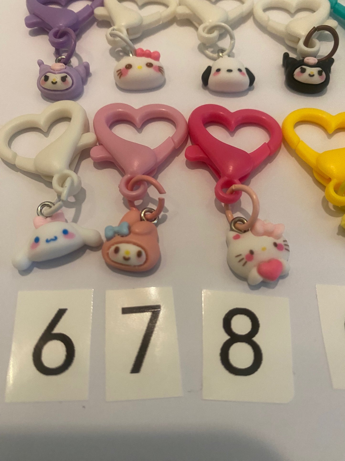 Sanrio cute stitch markers