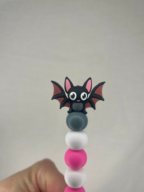 Bat custom beaded crochet hook