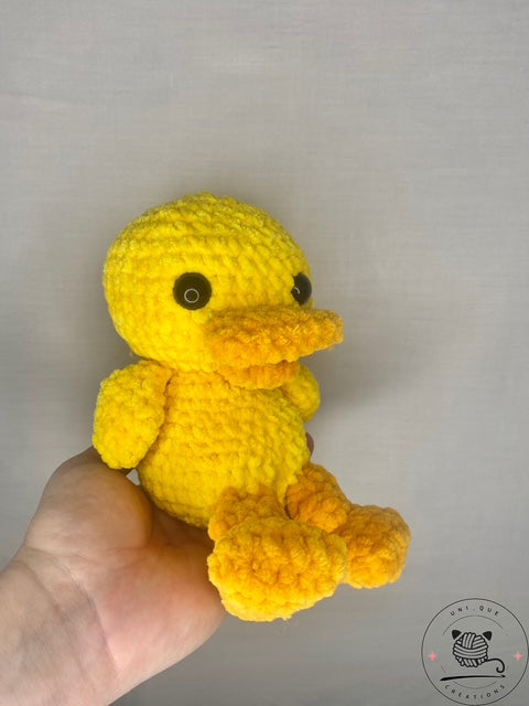 Duck plushie,