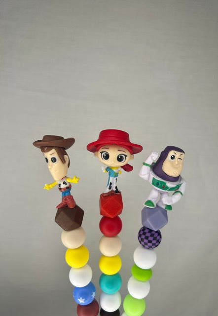 Toy story custom beaded crochet hook