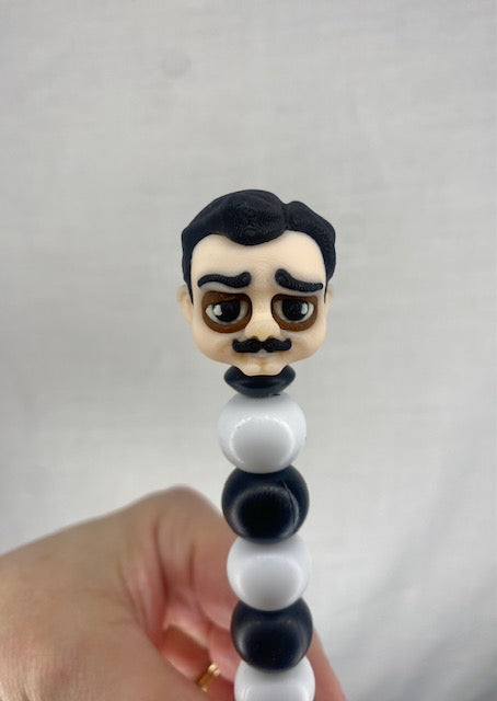 Gomez custom beaded crochet hook