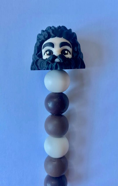Hagrid custom beaded crochet hook