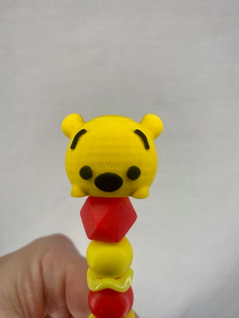 Winnie custom beaded crochet hook