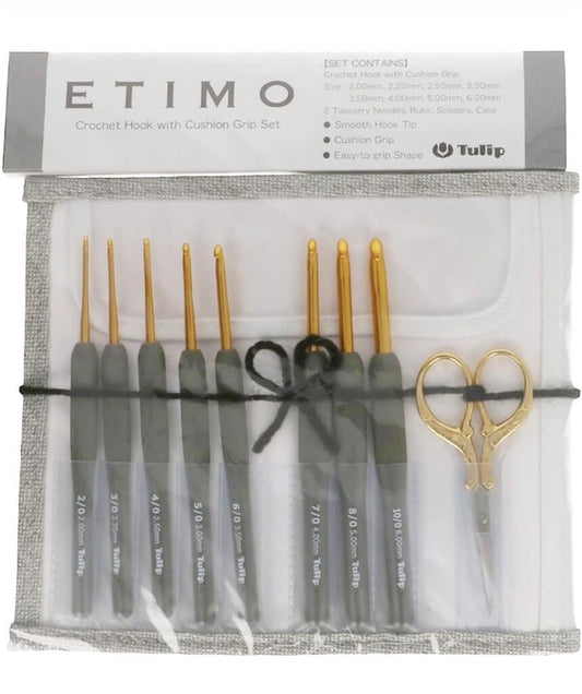 Tulip hook crochet set