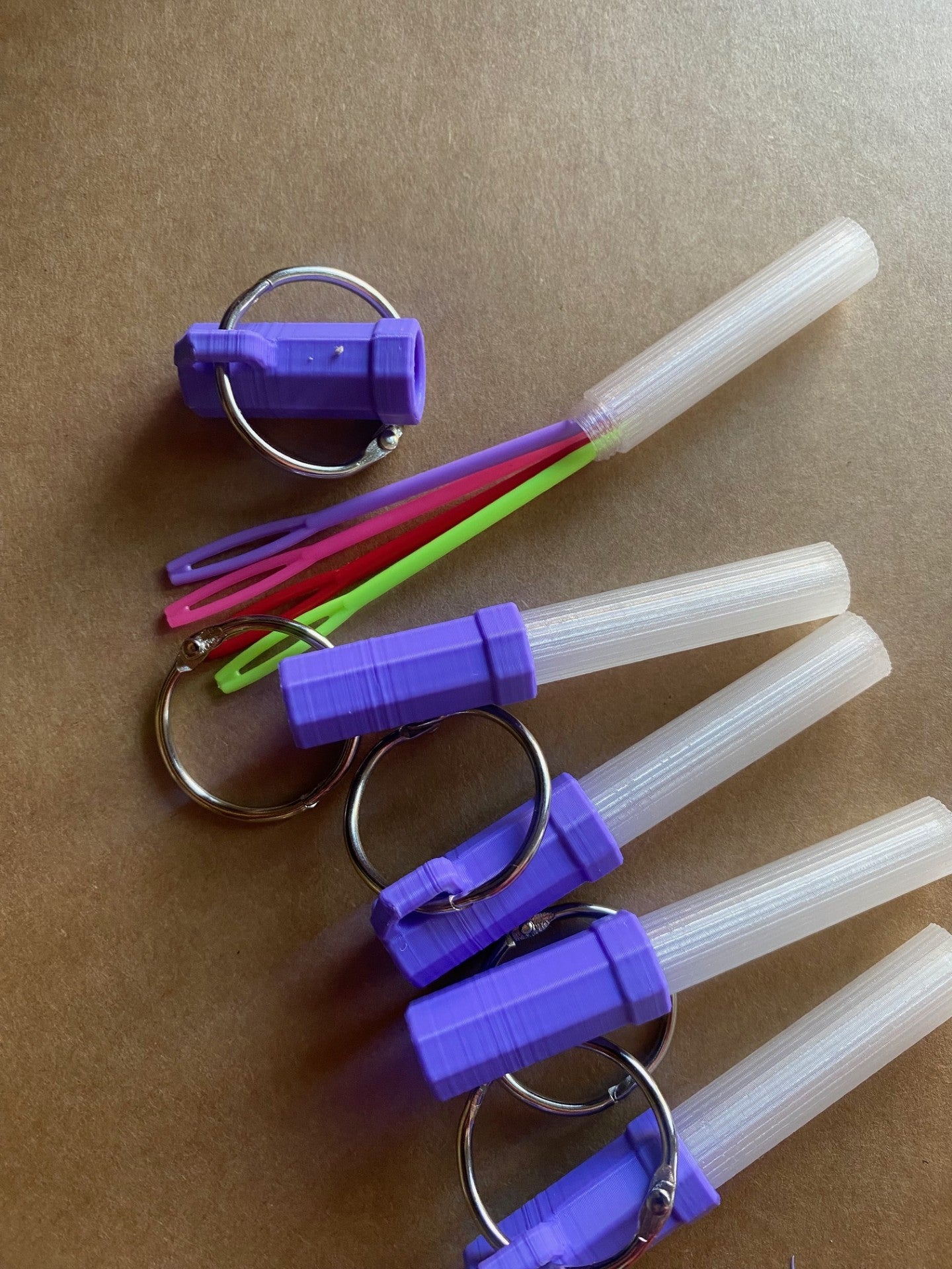 Darning needle case