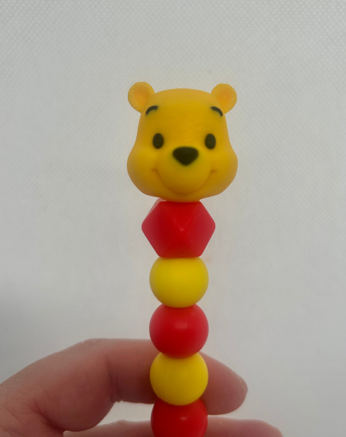 Winnie custom beaded crochet hook