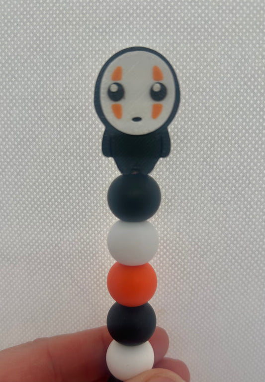 No face custom beaded crochet hook