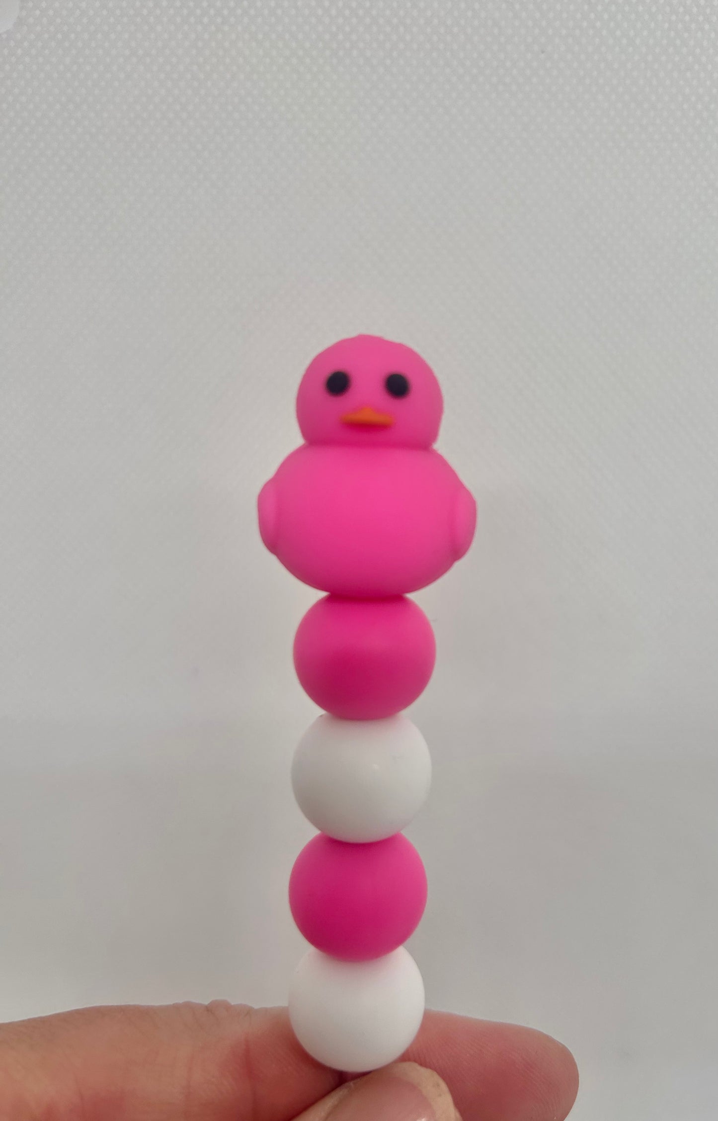 Duck custom beaded crochet hook