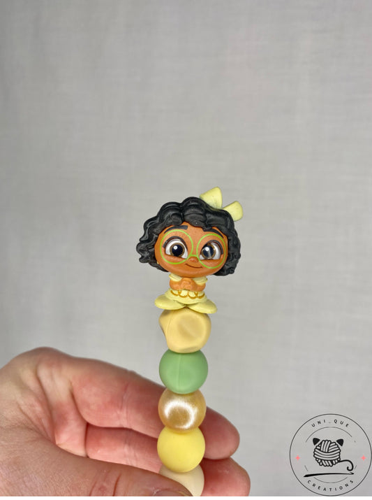 Disney Mirabel from Encanto custom beaded crochet hook