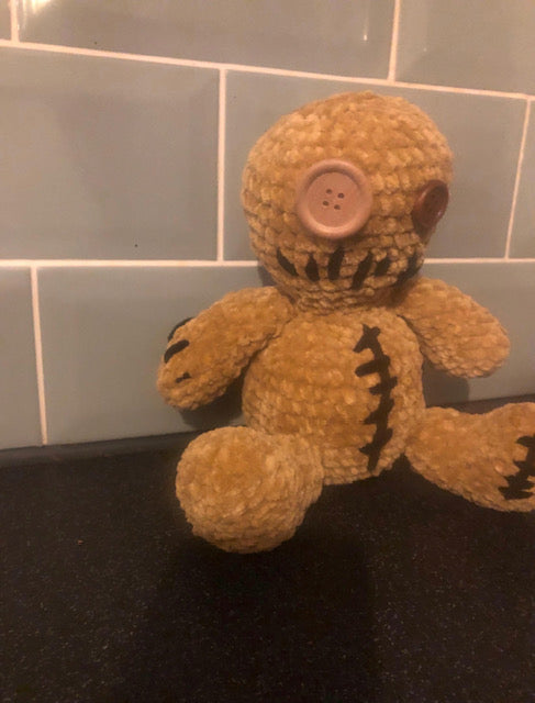 Voodoo crochet plushie hand made