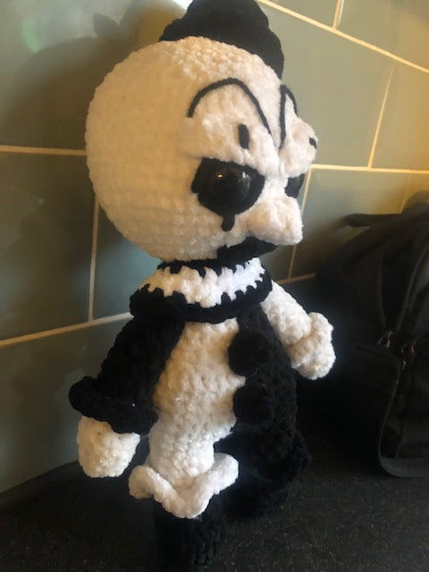 Art the clown plushie