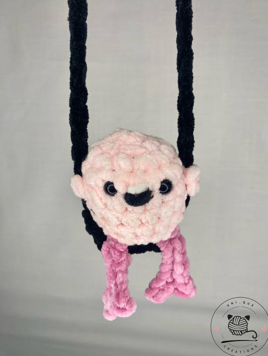 Bird on a swing custom crochet