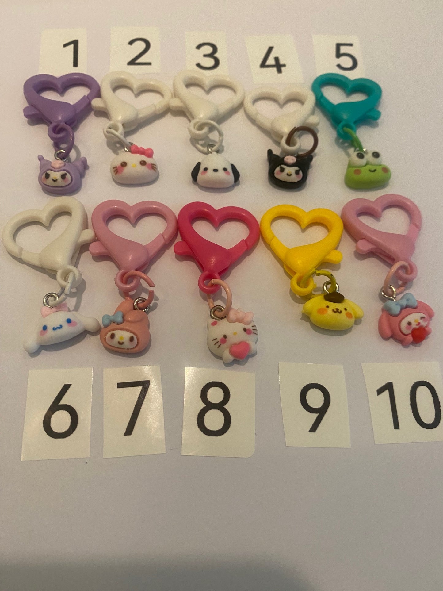 Sanrio cute stitch markers