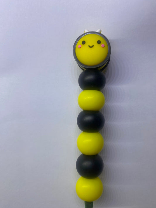 custom crochet hook bee