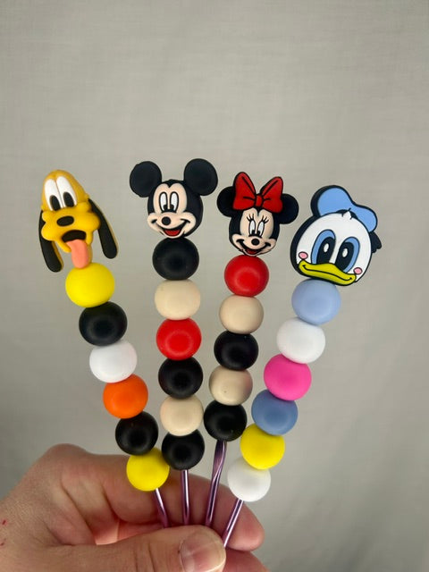 Disney custom beaded crochet hook