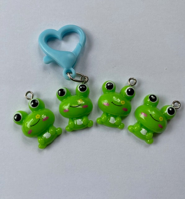 Frog stitch marker