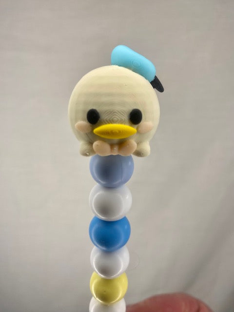 Donald custom beaded crochet hook