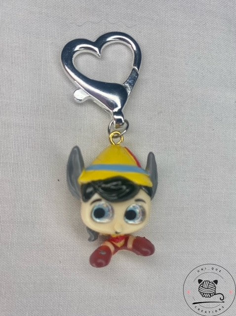 Pinocchio disney doorable stitch marker