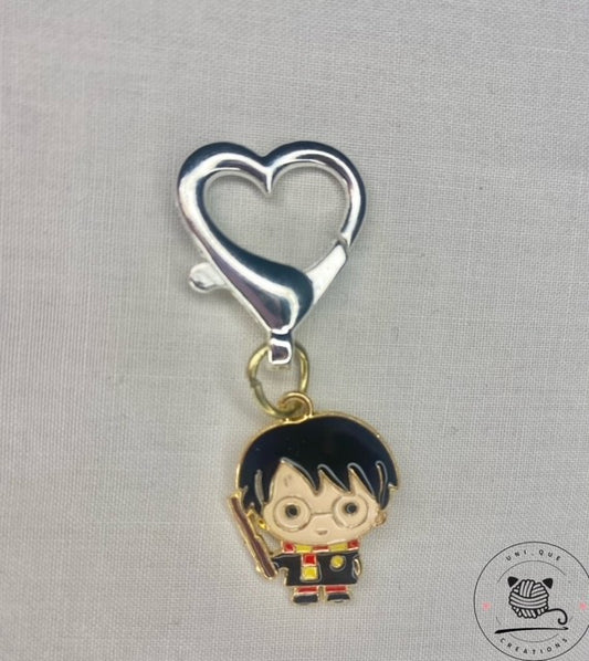 Harry Potter metal stitch markers