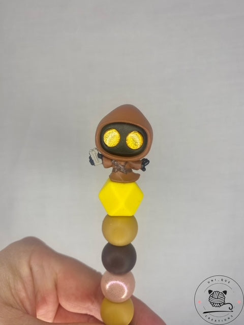 Jawa disney doorable custom beaded crochet hook