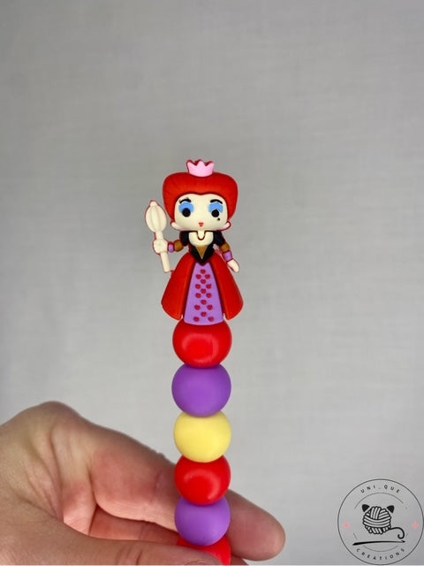 Queen custom beaded crochet hook