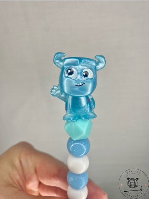 Sully from Monsters Inc Disney doorable custom beaded crochet hook