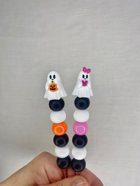 Ghost custom beaded crochet hook