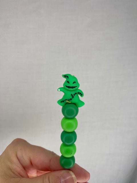 Oogie boogie custom beaded crochet hook