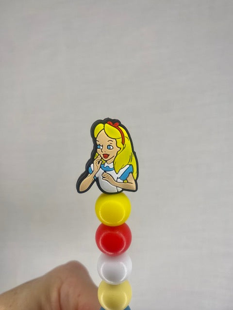 Alice custom beaded crochet