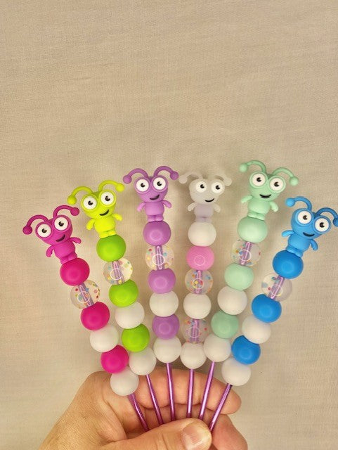 Alien custom beaded crochet hook