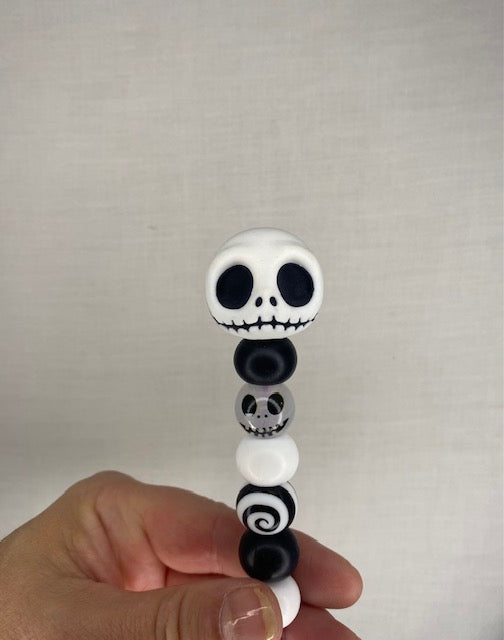 Jack custom beaded crochet