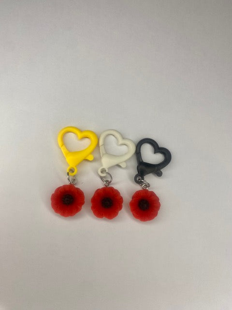 Poppy Stitch marker
