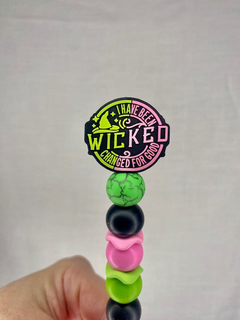 Wicked custom beaded crochet hook