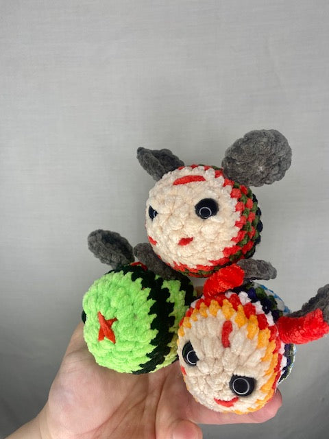 Killer Bees finished plushies