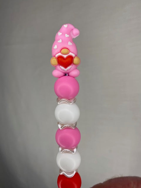 Gonk custom beaded crochet hook